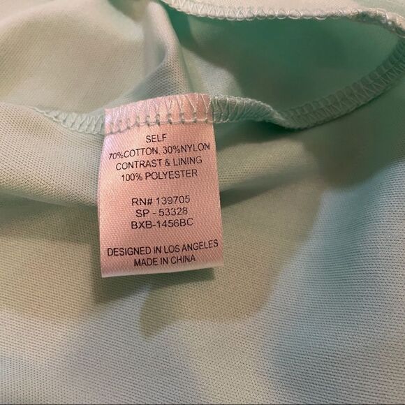 Emerald Sundae Junior’s Mint Seafoam Lace Dress - Picture 8 of 13